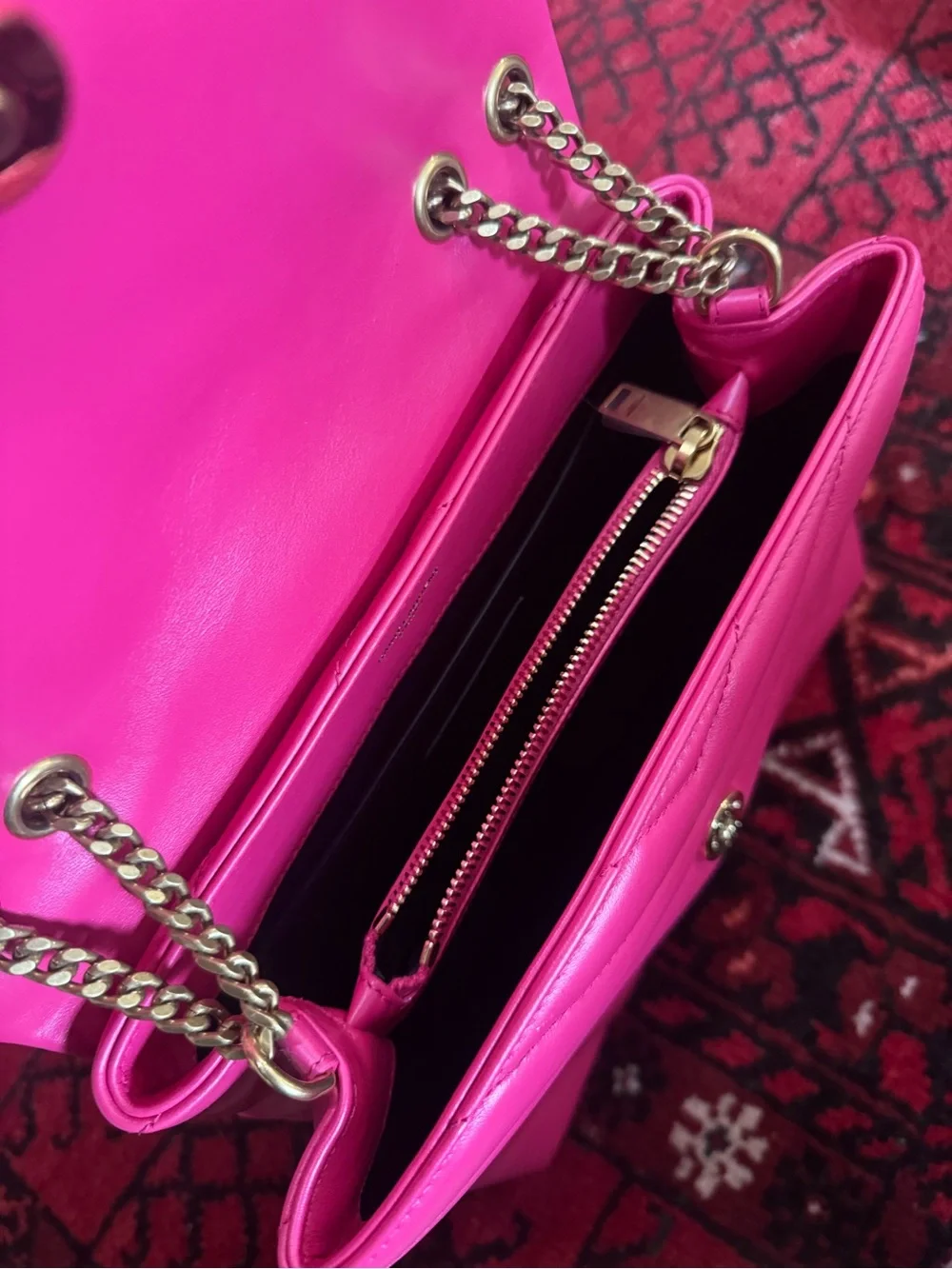 Saint Laurent Small Loulou Leather Shoulder Bag - Picture 7 of 9